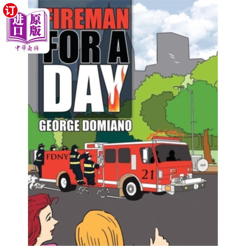 海外直订Fireman for a Day 消防员一天