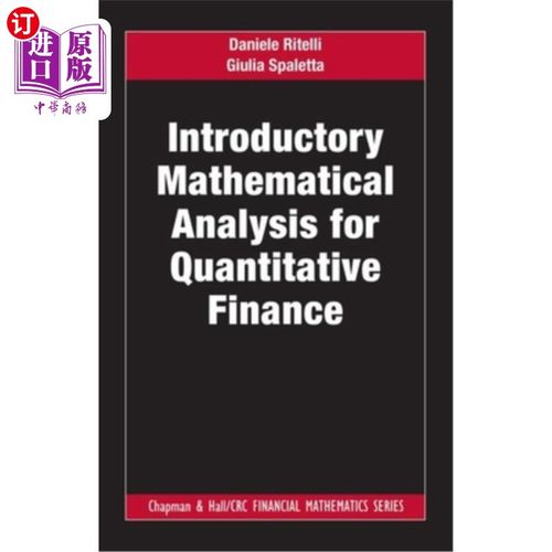 海外直订Introductory Mathematical Analysis for Quantitative Finance 定量金融的数学分析导论