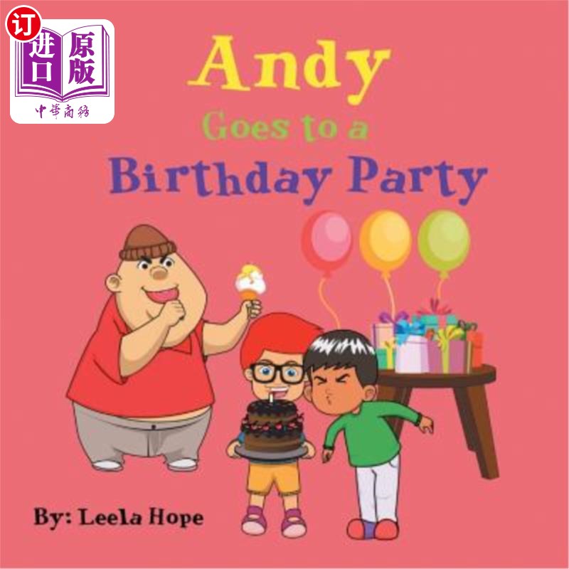 海外直订Andy Goes to a Birthday Party 安迪去参加生日聚会