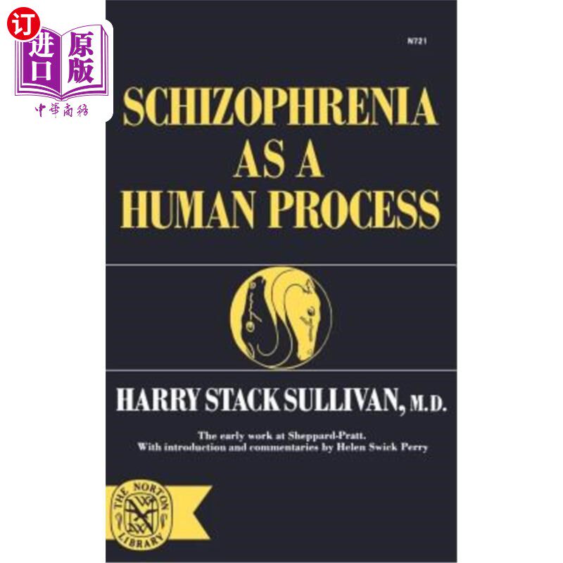 海外直订医药图书Schizophrenia as a Human Process 精神分裂症作为人类过程