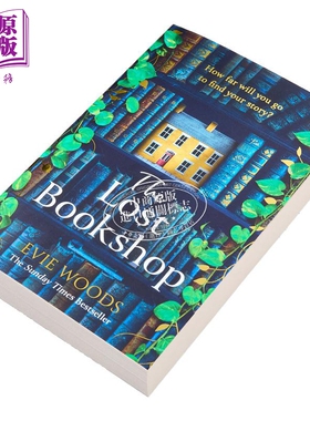 失落的书店 英文原版 The Lost Bookshop Evie Woods 迷失书店【中商原版】