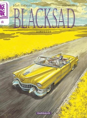 【法文版】法漫 黑猫侦探 卷5 阿马里洛 BLACKSAD TOME 5 AMARILLO 法文原版 Juan Diaz Canales【中商原版】