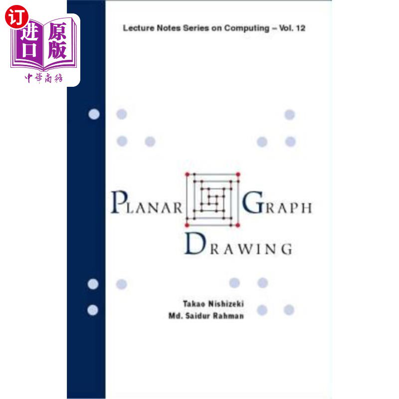 海外直订Planar Graph Drawing 平面图绘制