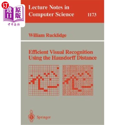 海外直订Efficient Visual Recognition Using the Hausdorff Distance 基于Hausdorff距离的高效视觉识别