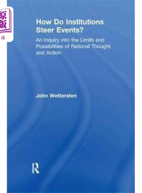 海外直订How Do Institutions Steer Events? 机构如何引导事件?
