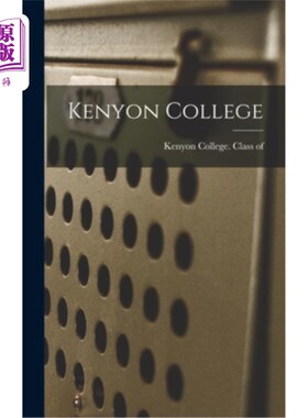海外直订Kenyon College 凯尼恩学院