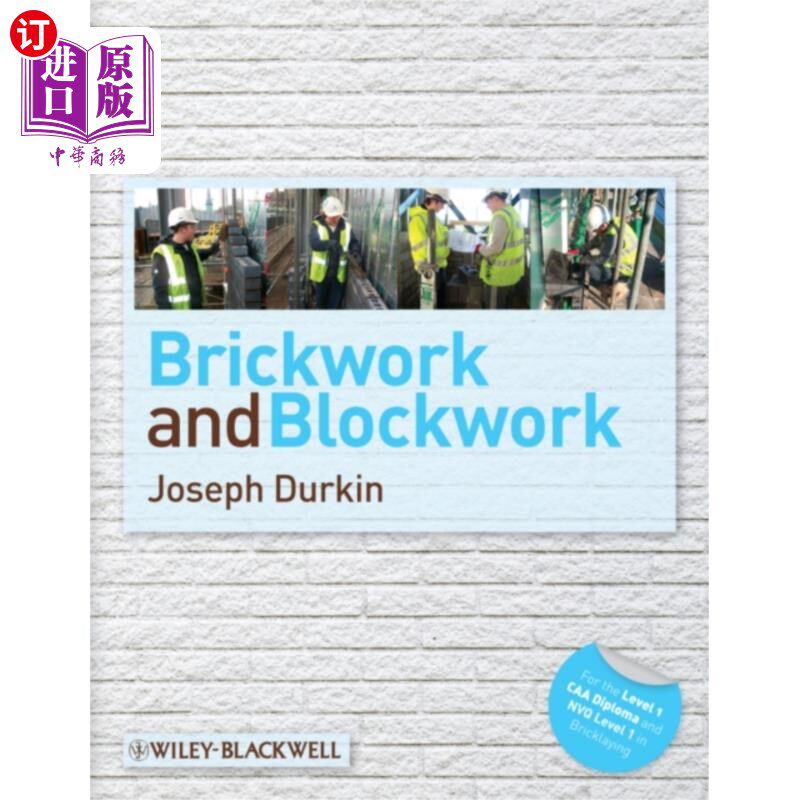 海外直订Brickwork and Blockwork 砌砖和砌块