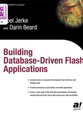 海外直订Building Database Driven Flash Applications 构建数据库驱动的闪存应用程序