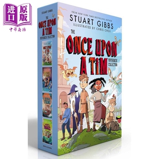 童话镇 1-4 Once Upon A Tim Paperback Collection Boxed Set 英文原版 儿童文学 小说故事书 小初文学 盒装版【中商原版】