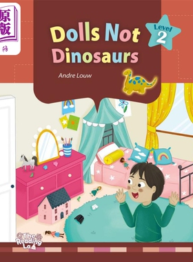 科普阅读实验室：时尚大师 The Reading Lab 2: Dolls Not Dinosaurs (with Caves WebSource) 英文原版 【中商原版】
