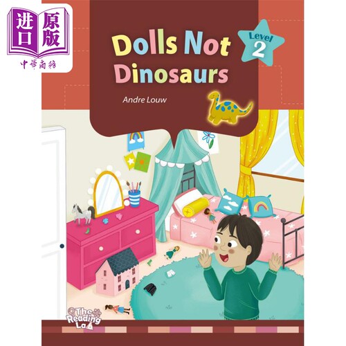 科普阅读实验室：时尚大师 The Reading Lab 2: Dolls Not Dinosaurs (with Caves WebSource) 英文原版 【中商原版】