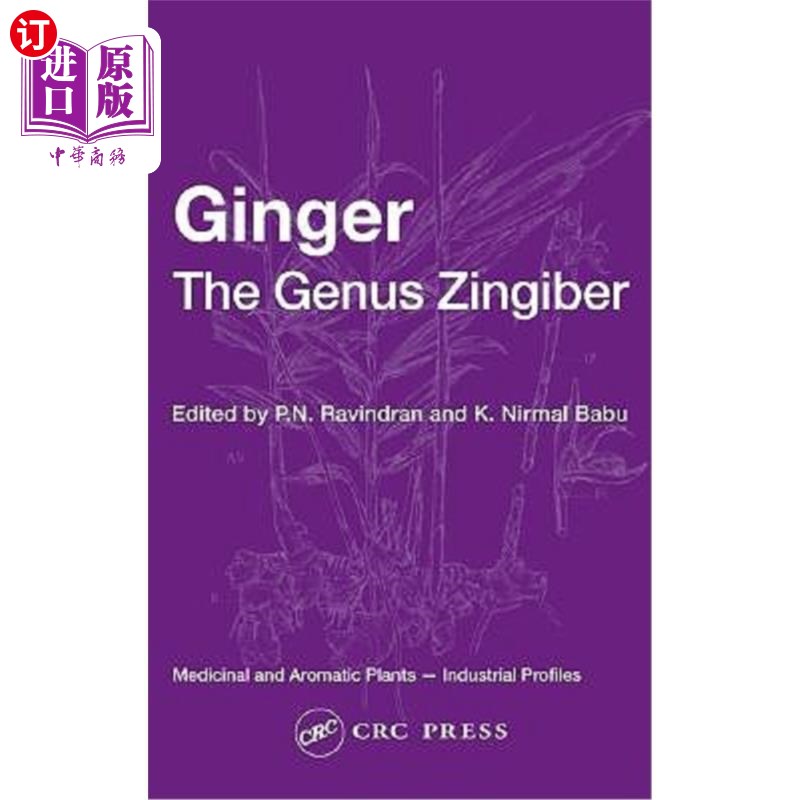 海外直订Ginger: The Genus Zingiber 姜:姜属