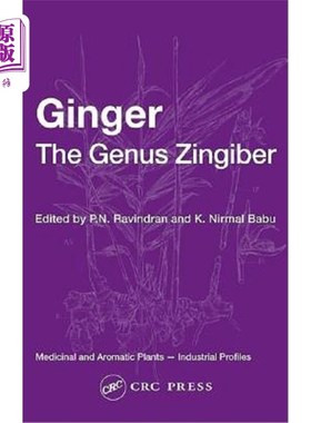 海外直订Ginger: The Genus Zingiber 姜:姜属