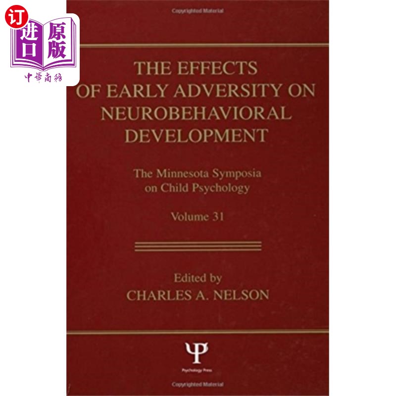 海外直订Effects of Early Adversity on Neurobehavioral De... 早期逆境对神经行为发育的影响