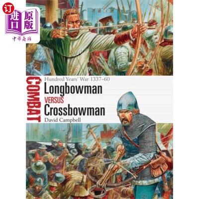 海外直订古英语 Longbowman vs Crossbowman 长弓手vs弩手
