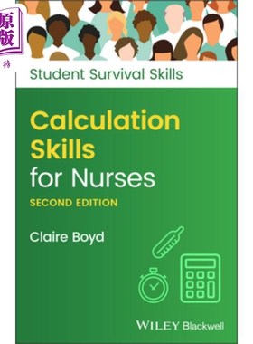 护士计算技巧  第2版 Calculation Skills For Nurses 2E Claire Boyd 英文原版 中商原版
