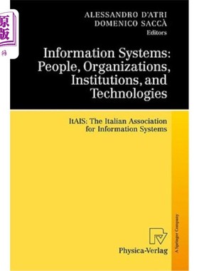 海外直订Interdisciplinary Aspects of Information Systems Studies: The Italian Associatio 信息系统研究的跨学科方面: