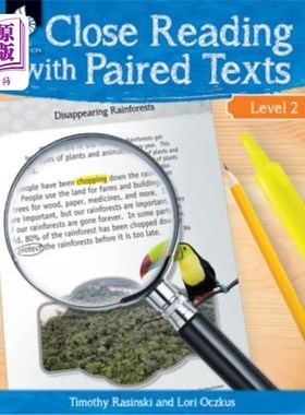 海外直订Close Reading with Paired Texts Level 2: Engaging Lessons to Improve Comprehensi 2级：参与课程以提高理解力