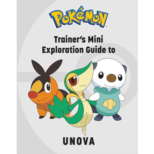 宝可梦训练师的合众迷你探索指南 Pokemon Trainers Mini Exploration Guide to Unova 英文原版 Kay Austin【中商原版】