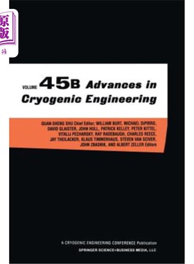 海外直订Advances in Cryogenic Engineering 低温工程进展