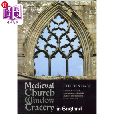 海外直订Medieval Church Window Tracery in England 英国中世纪教堂窗饰