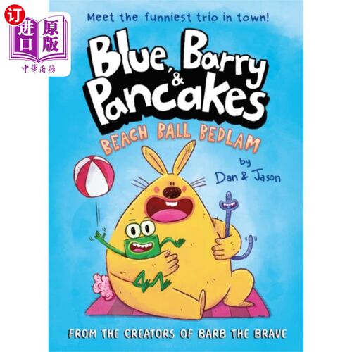 海外直订Blue, Barry & Pancakes 布鲁，巴里和煎饼店