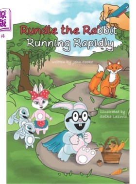 海外直订Rundle the Rabbit Running Rapidly 快跑的兔子滚