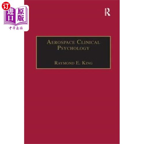 海外直订Aerospace Clinical Psychology 航空临床心理学