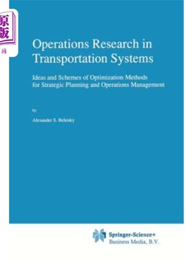 海外直订Operations Research in Transportation Systems: Ideas and Schemes of Optimization 运输系统运筹学：战略规划与