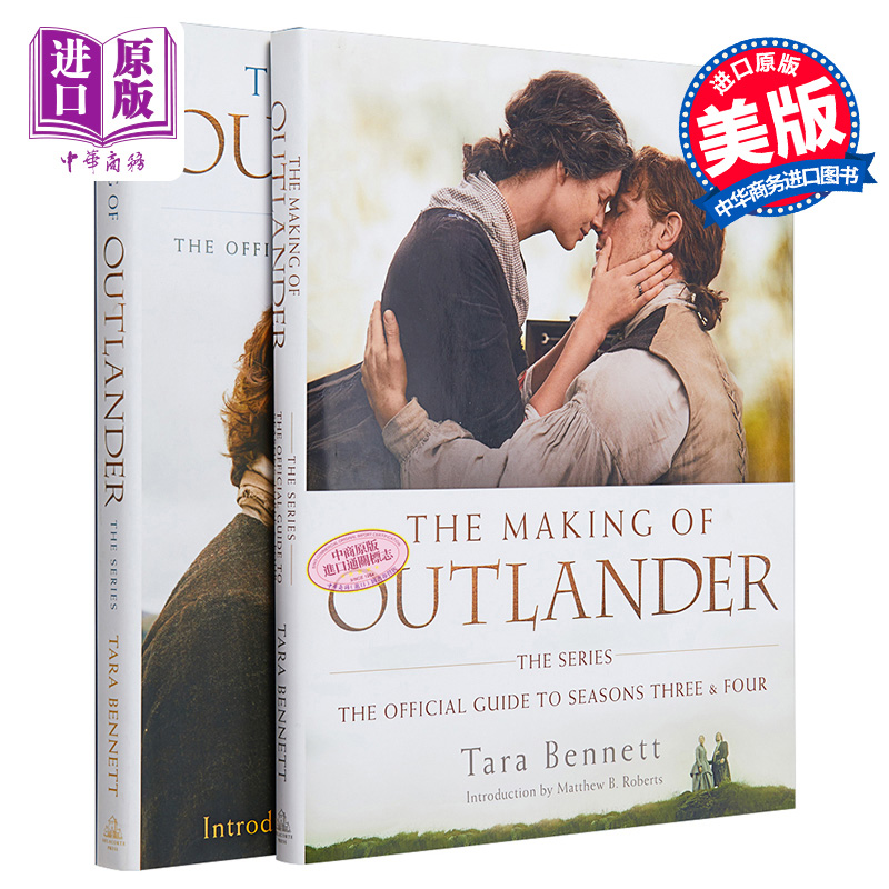 现货 古战场传奇官方指南 2本套装 英文原版 The Making of Outlander Tara Bennett【中商原版】