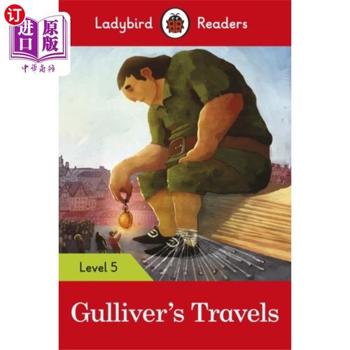 海外直订Gulliver's Travels - Ladybird Readers Level 5 格列佛游记-瓢虫读者5级