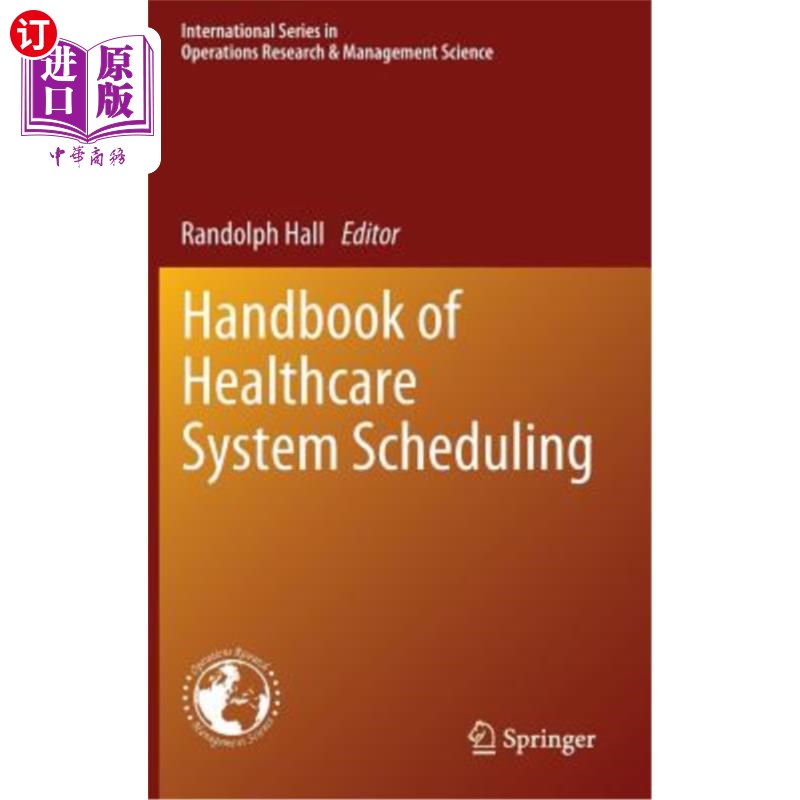 海外直订医药图书Handbook of Healthcare System Scheduling 医疗系统调度手册
