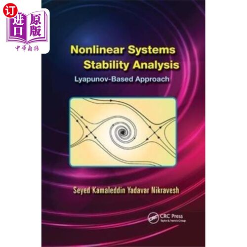 海外直订Nonlinear Systems Stability Analysis 非线性系统稳定性分析