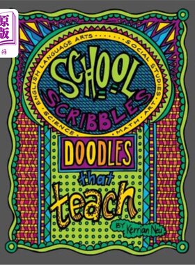 海外直订School Scribbles - Doodles That Teach 学校涂鸦——教学用的涂鸦