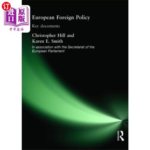海外直订European Foreign Policy 欧洲外交政策