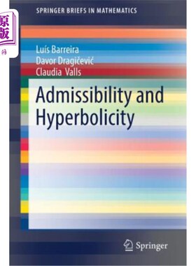 海外直订Admissibility and Hyperbolicity 可采性与夸张性