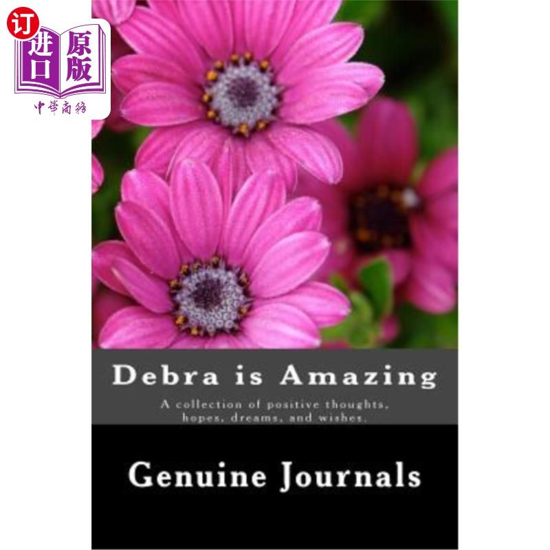 海外直订debra is amazing: a collection of positive thoughts
