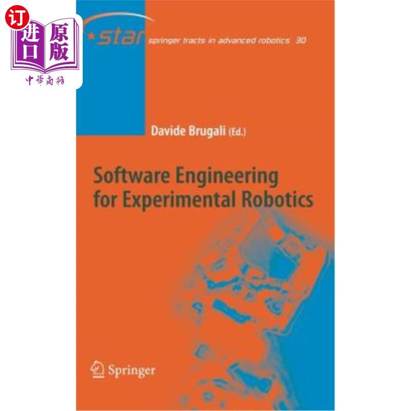海外直订Software Engineering for Experimental Robotics 实验机器人软件工程