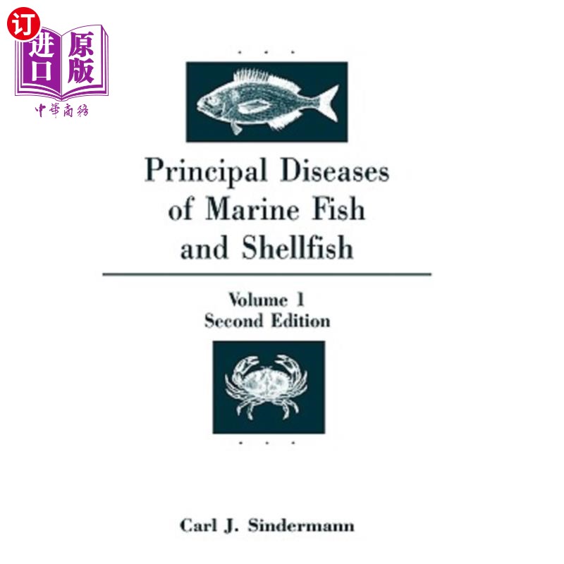 海外直订Principal Diseases of Marine and Shellfish海洋和贝类的主要疾病