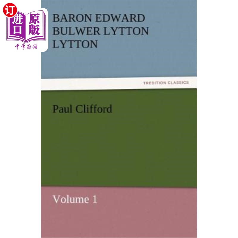 海外直订Paul Clifford 保罗·克利福德