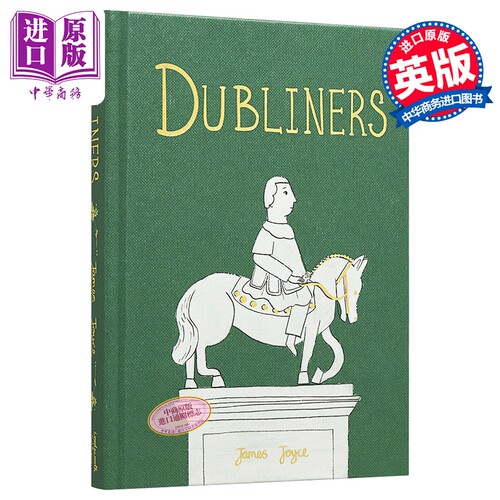 都柏林人 英文原版 Dubliners James Joyce 经典小说收藏版系列【中商原版】