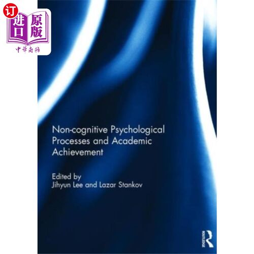 海外直订Noncognitive psychological processes and academi... 非认知心理过程与学术成就