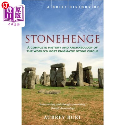 海外直订Brief History of Stonehenge 巨石阵简史