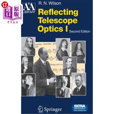 海外直订Reflecting Telescope Optics 1: Basic Design Theory and Its Historical Developmen 反射望远镜光学1:基本设计理