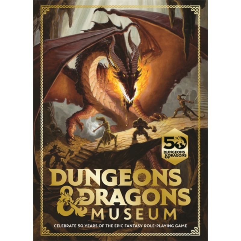 龙与地下城 博物馆 庆祝史诗奇幻角色扮演游戏诞生50周年 Dungeons & Dragons Museum 英文原版 D&D 侠盗荣耀【中商原版】