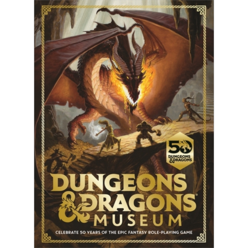 龙与地下城 博物馆 庆祝史诗奇幻角色扮演游戏诞生50周年 Dungeons & Dragons Museum 英文原版 D&D 侠盗荣耀【中商原版】