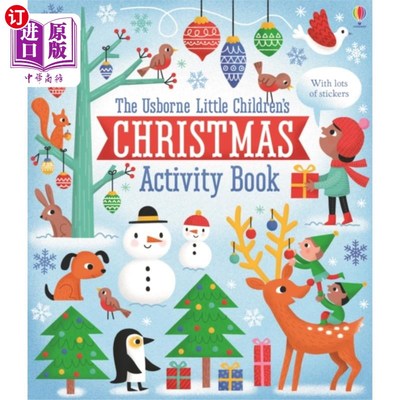 海外直订Little Children's Christmas Activity Book 儿童圣诞活动手册