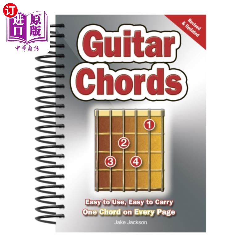 海外直订Guitar Chords 吉他和弦