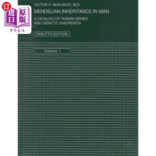 海外直订Mendelian Inheritance in Man 人类的孟德尔遗传