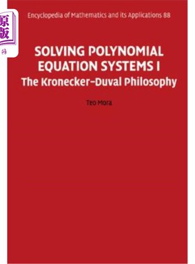 海外直订Solving Polynomial Equation Systems I 解多项式方程组I